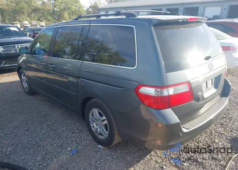 2007 Honda Odyssey Ex z USA, uszkodzony, nr VIN 5FNRL38487B447968